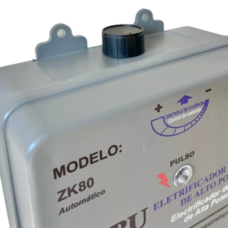 Eletrificador De Cerca Zk80 Zebu Bivolt (gado E Seca Capim)