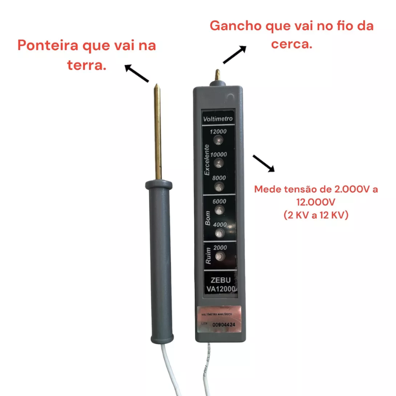 Voltimetro Analogico Zebu