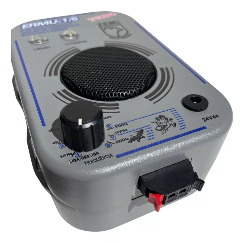 Aparelho Sonoro Ermu Contra Morcegos/ratos Turbo Zebu Bivolt