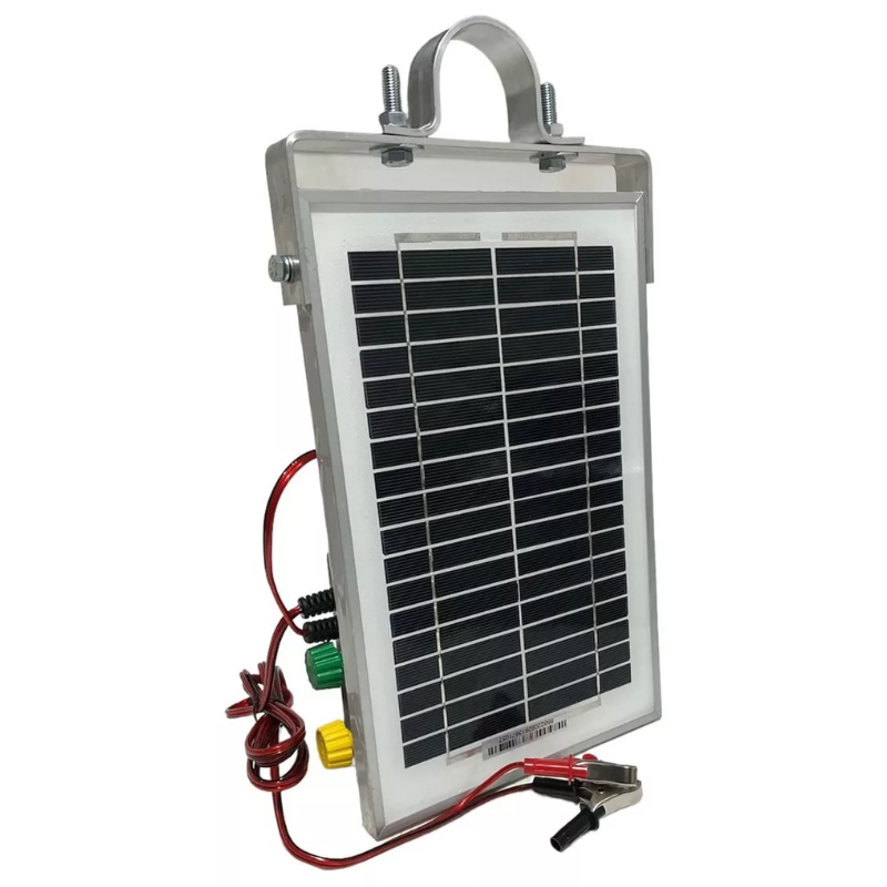 Eletrificador Cerca Elétrica Solar Aparelho Choque Zebu 35km