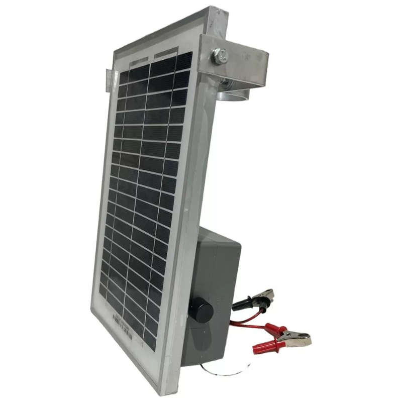Eletrificador Cerca Elétrica Solar Aparelho Choque Zebu 35km