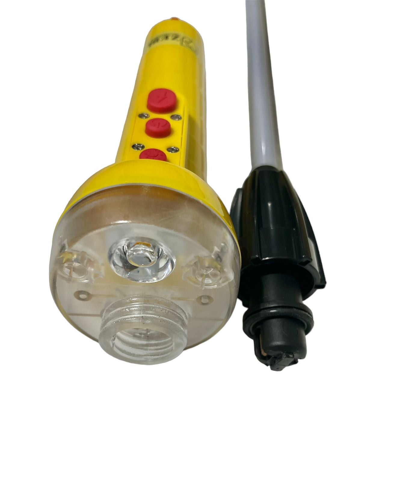 Ferrão Zebu Flexível de 71cm Regarregável Eletronico com Lanterna LED