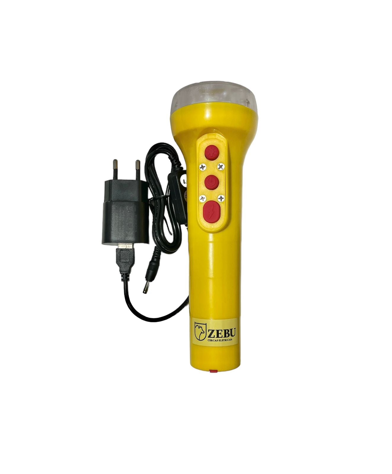 Ferrão Zebu Flexível de 71cm Regarregável Eletronico com Lanterna LED